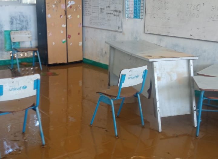 Banjir Rendam SDN 13 Jeunieb